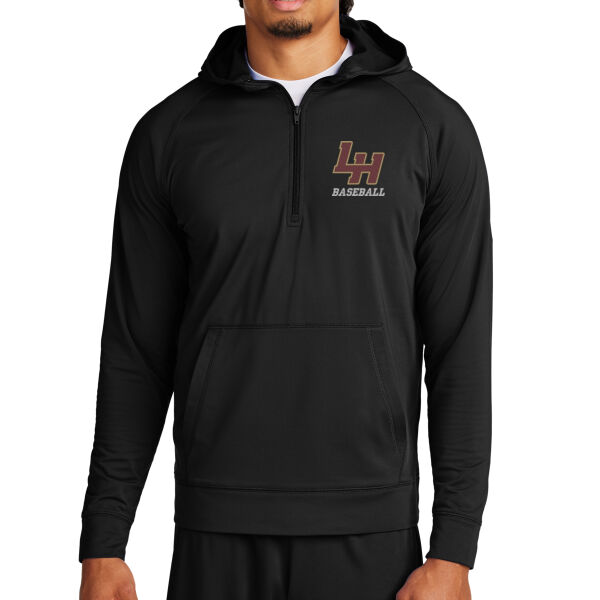 LH Baseball - Sport Wick ® Stretch 1/2 Zip Hoodie Thumbnail