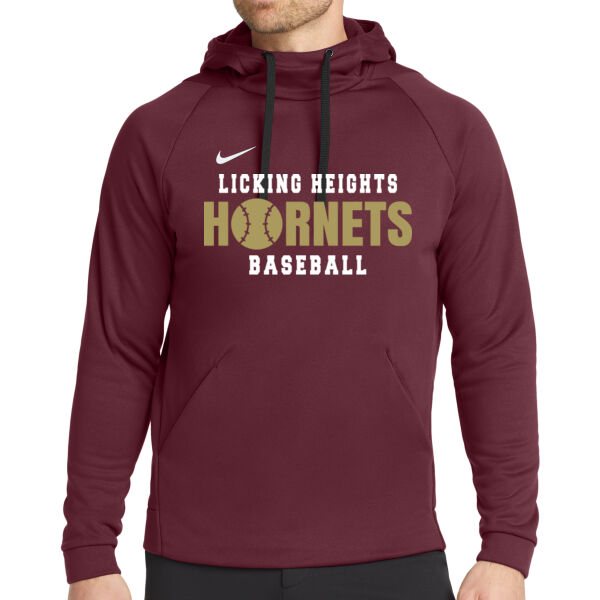 Hornets Baseball - Nike Therma FIT Pullover Fleece Hoodie Thumbnail