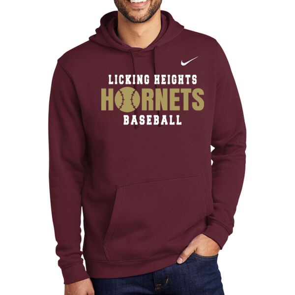 Hornets Baseball - Club Fleece Pullover Hoodie Thumbnail