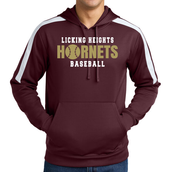 Hornets Baseball - Sport Wick ® Fleece United Pullover Hoodie Thumbnail