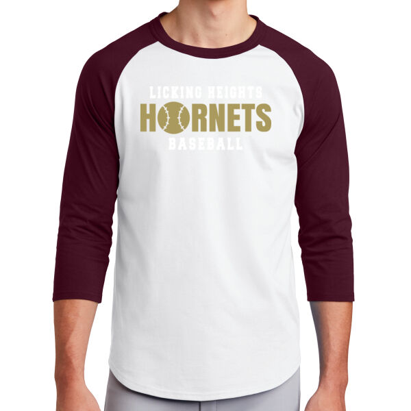 Hornets Baseball - Colorblock Raglan Jersey Thumbnail