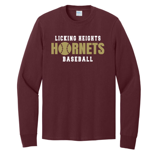 Hornets Baseball - Long Sleeve Core Cotton Tee Thumbnail