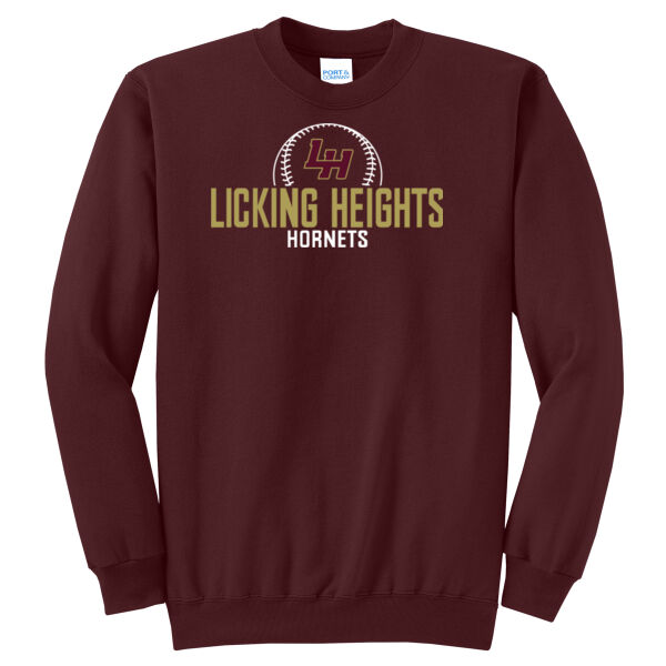 Heights Baseball - Core Fleece Crewneck Sweatshirt Thumbnail