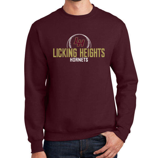 Heights Baseball - Essential Fleece Crewneck Sweatshirt Thumbnail