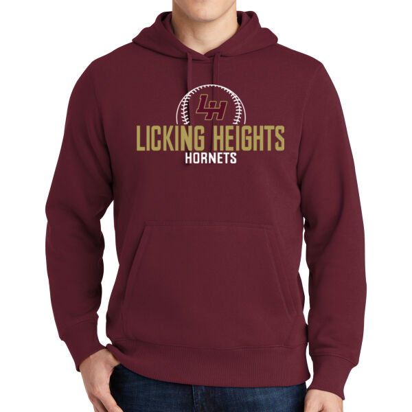 Heights Baseball - Premium Pullover Hooded Sweatshirt Thumbnail