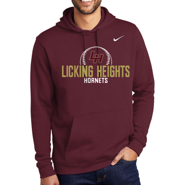Heights Baseball - Club Fleece Pullover Hoodie Thumbnail