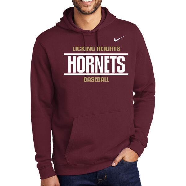 LH Hornets Baseball - Club Fleece Pullover Hoodie Thumbnail