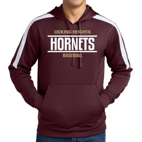 LH Hornets Baseball - Sport Wick ® Fleece United Pullover Hoodie Thumbnail