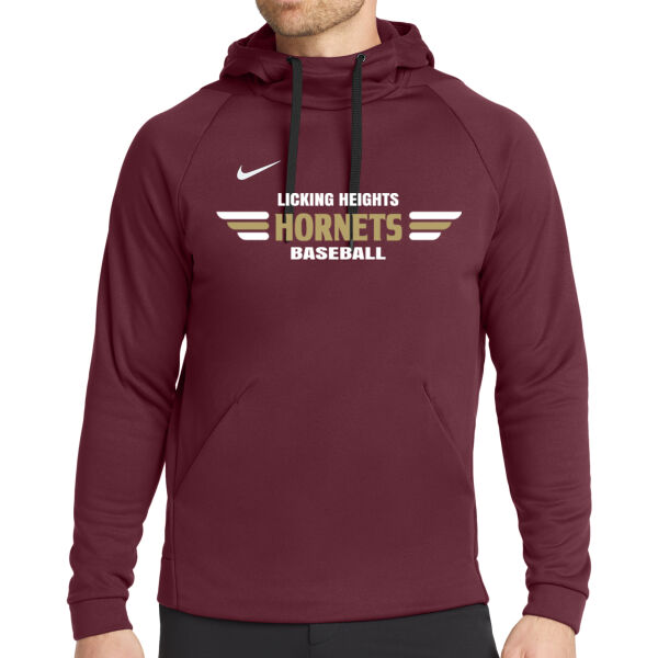 Hornets Baseball TG - Nike Therma FIT Pullover Fleece Hoodie Thumbnail