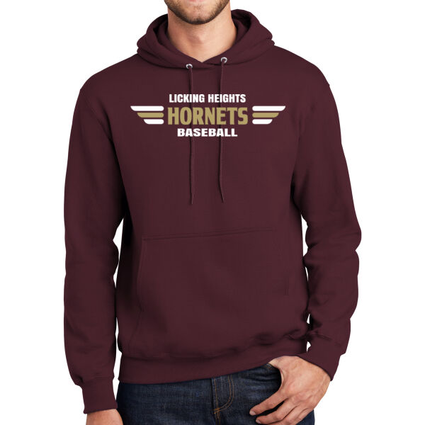 Hornets Baseball TG - Mediumweight Fleece Pullover Hooded Sweatshirt Thumbnail