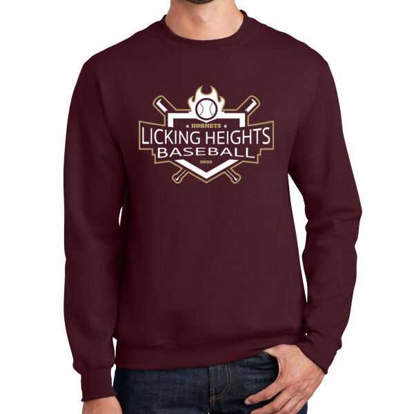 LH Baseball 2025 - Essential Fleece Crewneck Sweatshirt Thumbnail