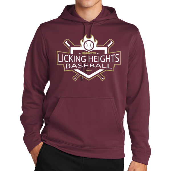 LH Baseball 2025 - Sport Wick ® Fleece Hooded Pullover Thumbnail