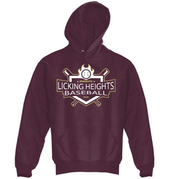 LH Baseball 2025 - Super Heavyweight Pullover Hooded Sweatshirt Thumbnail