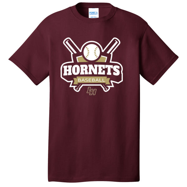 Hornets Baseball KO - 5.4oz Core Cotton Tee Thumbnail