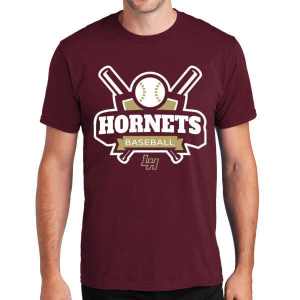 Hornets Baseball KO - 4.5oz Cotton Fan Favorite Tee Thumbnail