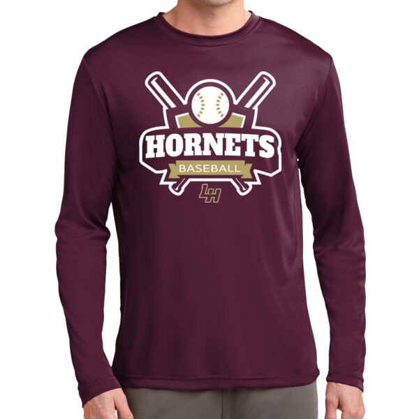 Hornets Baseball KO - Long Sleeve PosiCharge ® Competitor™ Tee Thumbnail