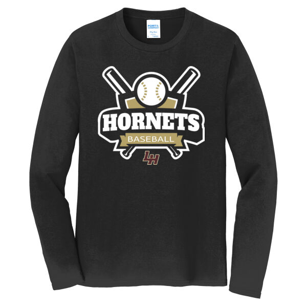 Hornets Baseball KO - Long Sleeve Fan Favorite Tee Thumbnail