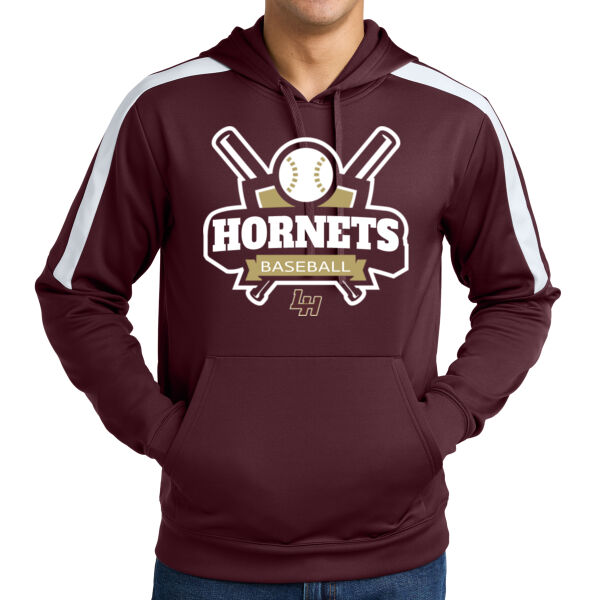 Hornets Baseball KO - Sport Wick ® Fleece United Pullover Hoodie Thumbnail