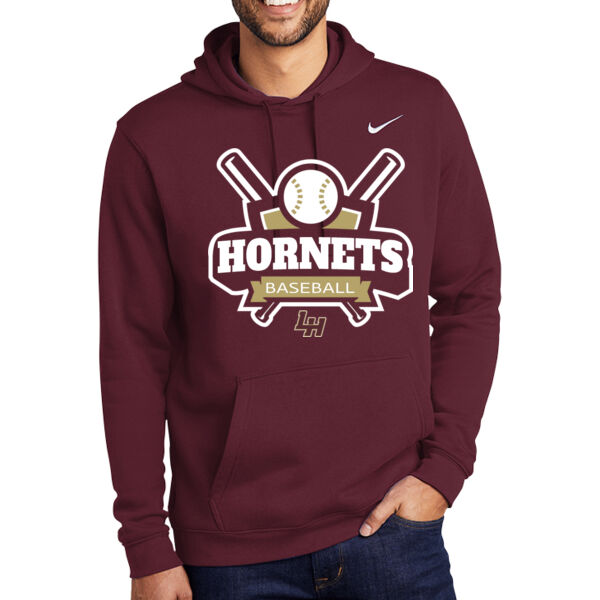 Hornets Baseball KO - Club Fleece Pullover Hoodie Thumbnail
