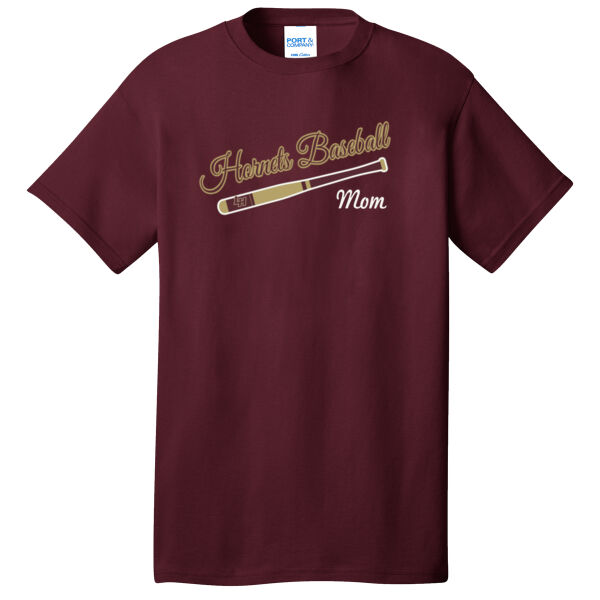 LH Baseball Mom - 5.4oz Core Cotton Tee Thumbnail