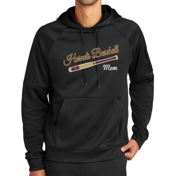 LH Baseball Mom - Therma FIT Pocket Pullover Fleece Hoodie Thumbnail