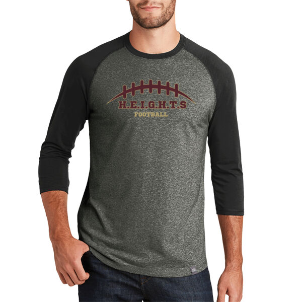LH Football 25 - Heritage Blend 3/4 Sleeve Baseball Raglan Tee Thumbnail