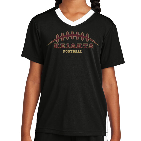 LH Football 25 - Youth Competitor United V Neck Thumbnail