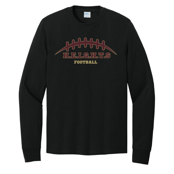 LH Football 25 - Long Sleeve Core Cotton Tee Thumbnail