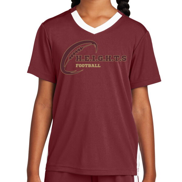 Heights Footabll - Youth Competitor United V Neck Thumbnail