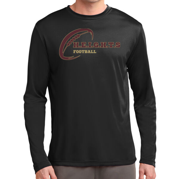 Heights Footabll - Long Sleeve PosiCharge ® Competitor™ Tee Thumbnail