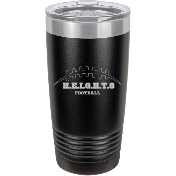 LH Football 25 - Premium Polar Camel Ringneck 20 oz. Tumbler Thumbnail