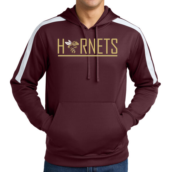 Hornets Soccer 2 - Sport Wick ® Fleece United Pullover Hoodie Thumbnail
