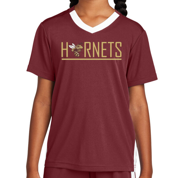 Hornets Soccer 2 - Youth Competitor United V Neck Thumbnail
