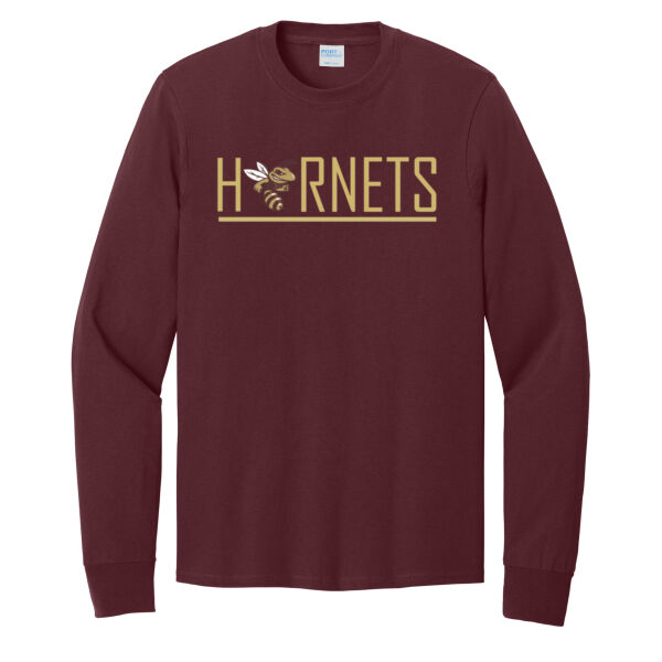 Hornets Soccer 2 - Long Sleeve Core Cotton Tee Thumbnail