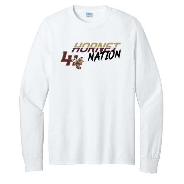 Hornet Nation - Long Sleeve Core Cotton Tee Thumbnail