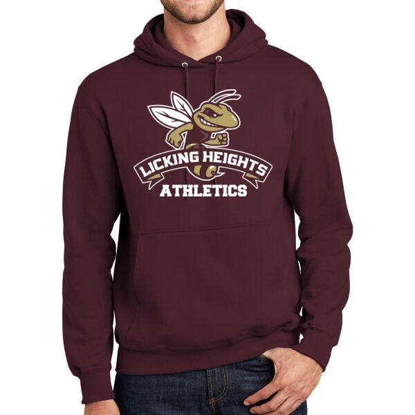 LH - Mediumweight Fleece Pullover Hooded Sweatshirt Thumbnail