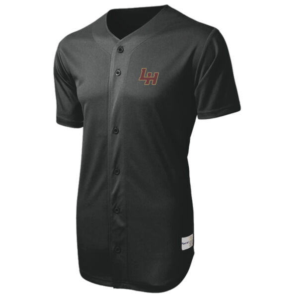 LH - PosiCharge ® Tough Mesh Full Button Jersey Thumbnail