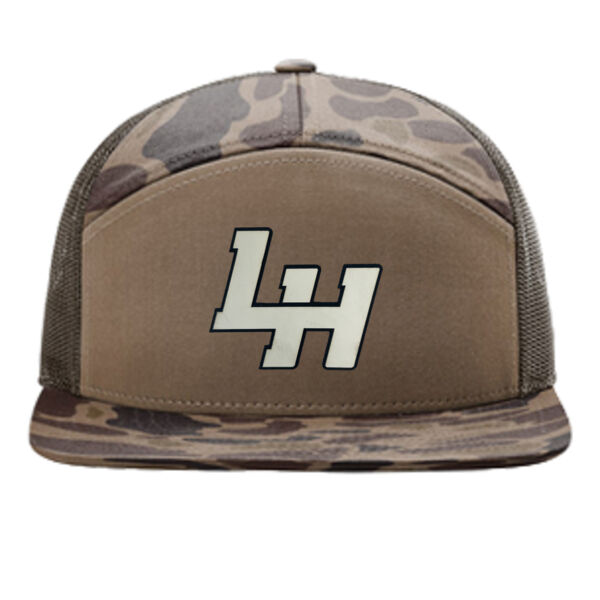 LH  - Printed 7 Panel Trucker Thumbnail