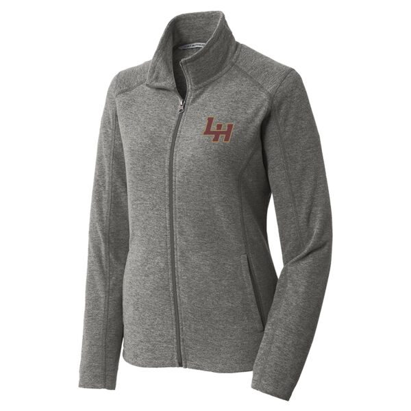LH - Ladies Heather Microfleece Jacket Thumbnail