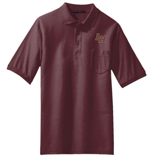 LH - Silk Touch Polo with Pocket Thumbnail