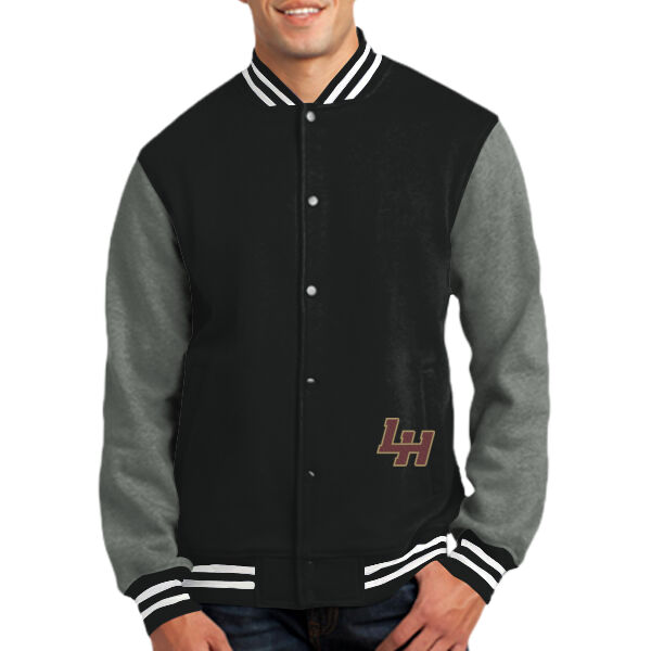 LH - Fleece Letterman Jacket Thumbnail
