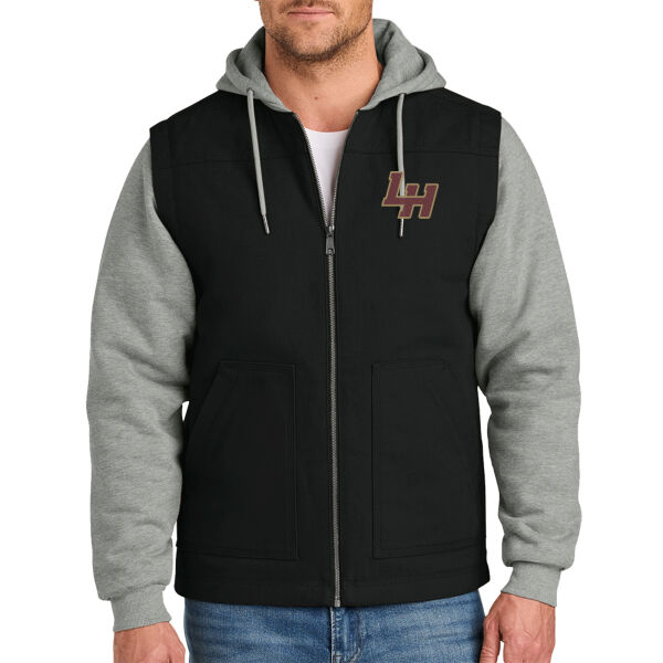 LH - Duck Fleece Full Zip Hooded Jacket Thumbnail