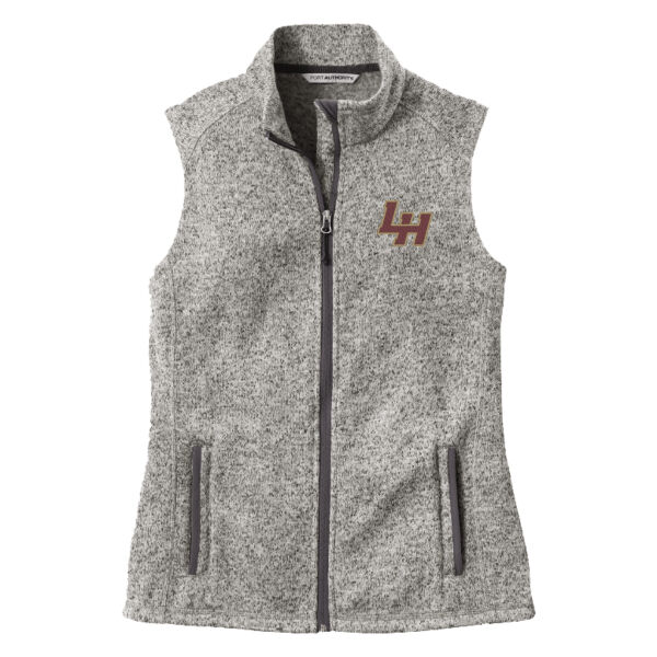 LH - Women's Sweater Fleece Vest Thumbnail